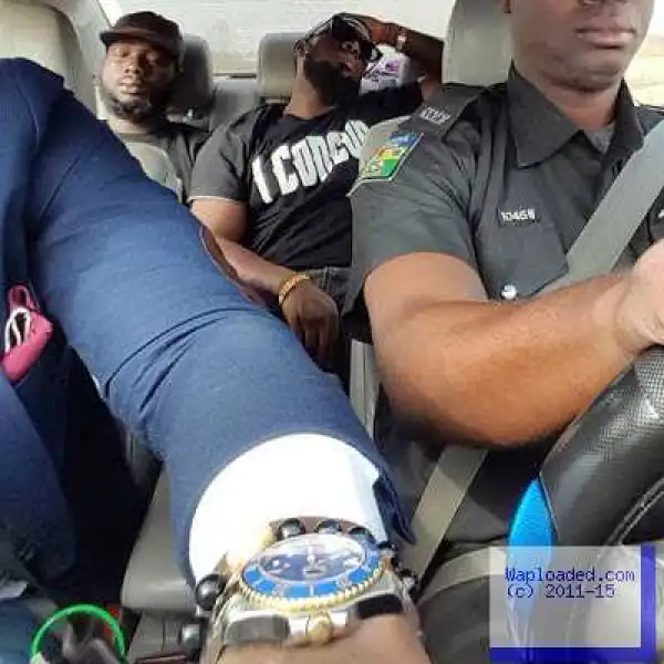 Photo: Timaya Takes A Trip To Warri By Road As Airlines Complain Of Weather